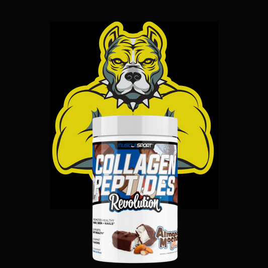 Collagen Peptides - Hydrolyzed Collagen Plus Biotin: Almond Mocha Bliss - Hot,Cold Drink or Add to Baking