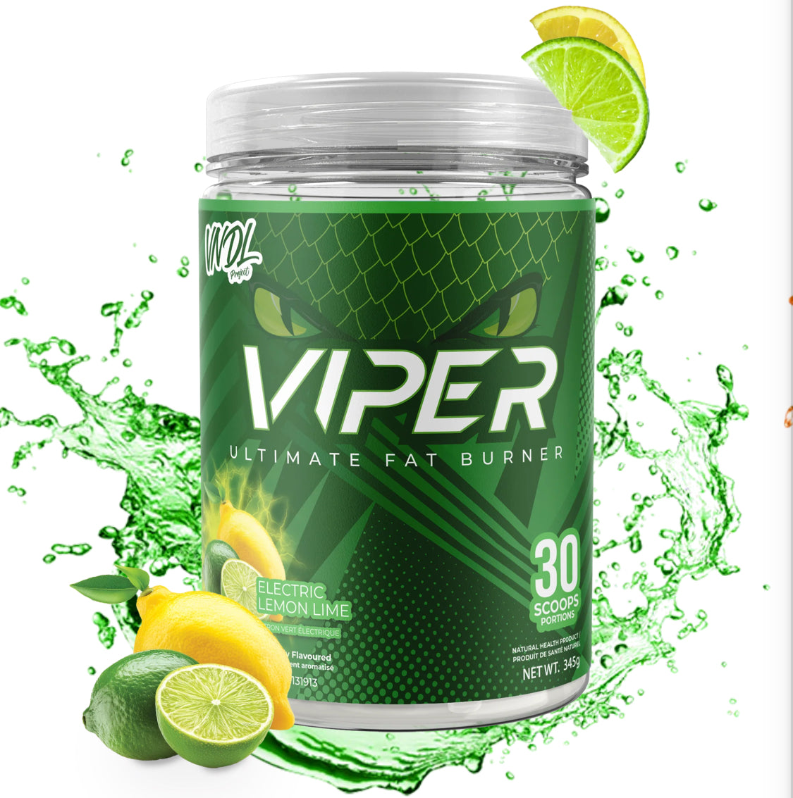 VNDL - VIPER - ULTIMATE FAT BURNER-  4 GREAT FLAVOURS