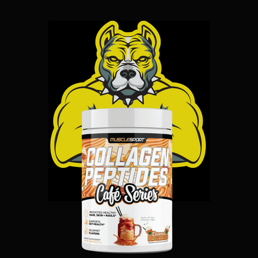 Collagen Peptides - Hydrolyzed Collagen Plus Biotin: Caramel Macchiato Cafe Series