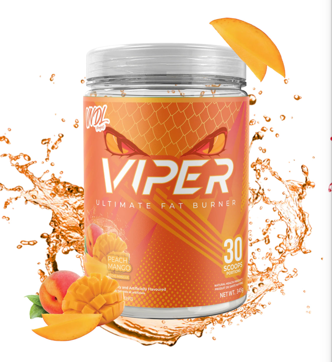 VNDL - VIPER - ULTIMATE FAT BURNER-  4 GREAT FLAVOURS