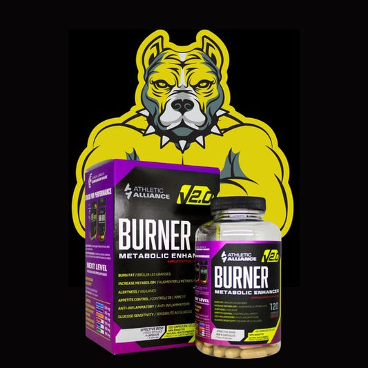 Athletic Alliance Burner Metabolic Enhancer packaging