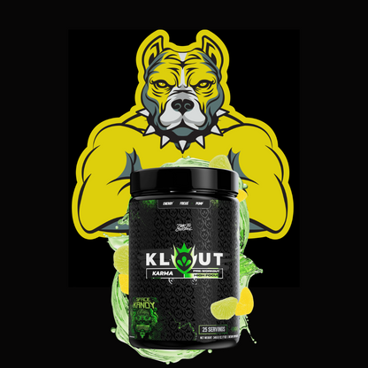 KLOUT KARMA: Medium-Stim Pre-Workout: Space Kandy