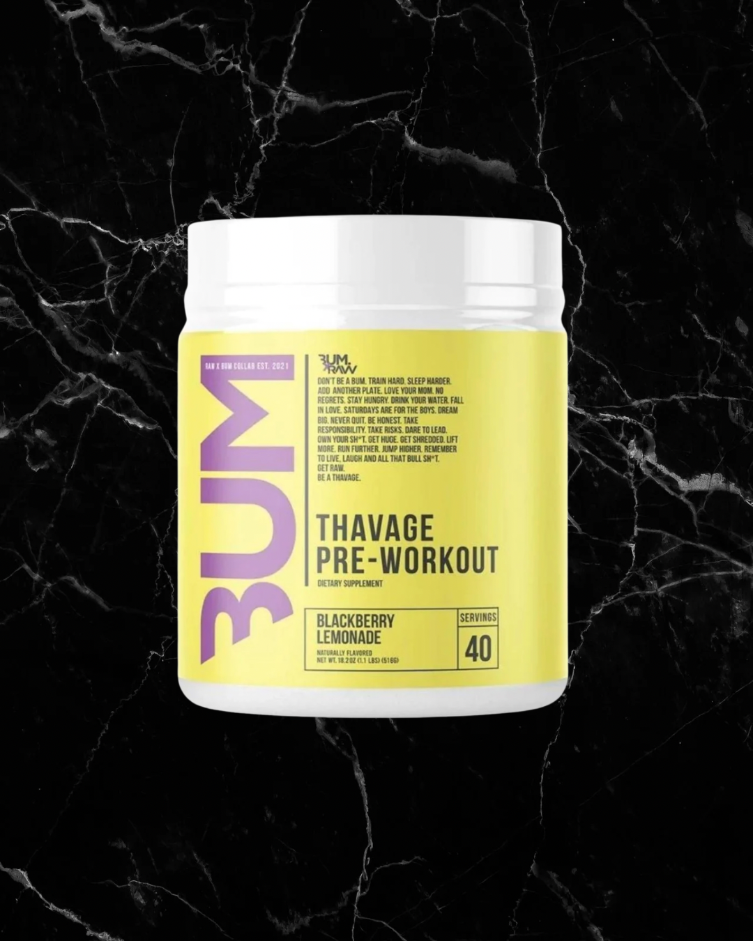 CBUM Thavage Pre Workout -Multiple Flavours -