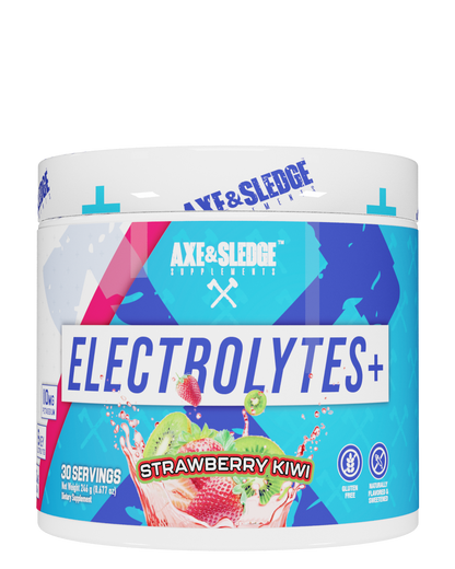 Axe & Sledge Electrolytes+ Strawberry Kiwi packaging