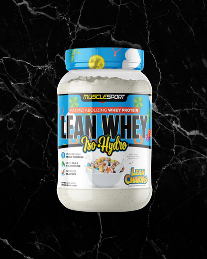 Muscle Sport Lean Whey 2lb - Lean Charms - With Real Marshmallows -