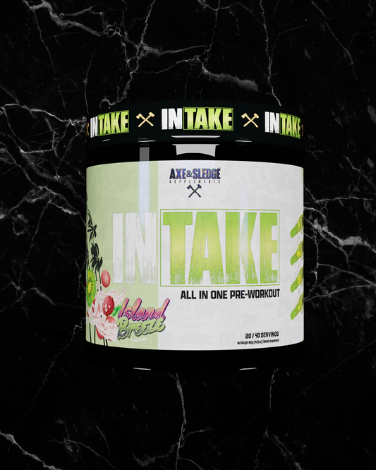 Axe & Sledge Intake // All In One Pre-Workout - 2 Flavours -