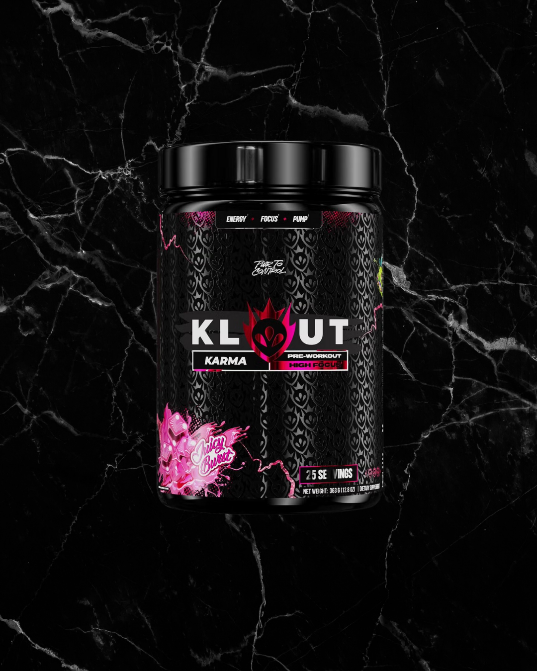 KLOUT KARMA: Medium-Stim Pre-Workout: Juicy Burst