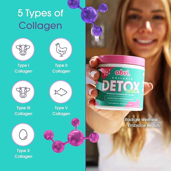 Obvi Detox with 5 types of collagen