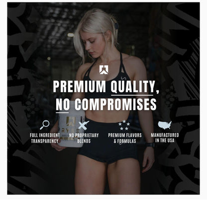 Premium quality RYSE protein with no compromises