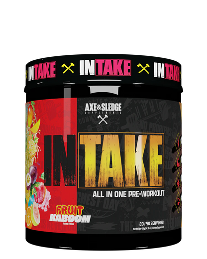 Axe & Sledge Intake Pre-Workout Fruit Kaboom flavor