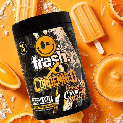 FRESH OUT PRE (CONDEMNED LABZ™ X FRESH™) Orange Cream Sicko