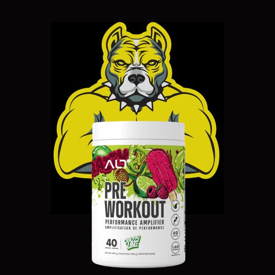 ALT Pre Workout: Multiple Flavours-Razzy Lime. Sour Green Cherry. Blue Lemonade