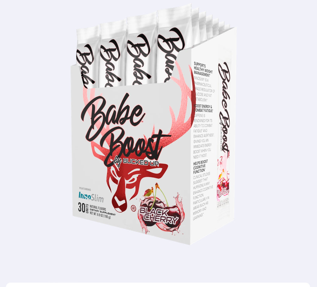 Babe Boost - By Bucked Up - On The Go Energy Packs - 30 Pack -