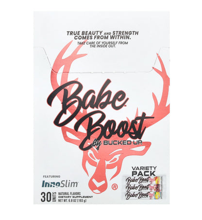 Babe Boost - By Bucked Up - On The Go Energy Packs - 30 Pack -