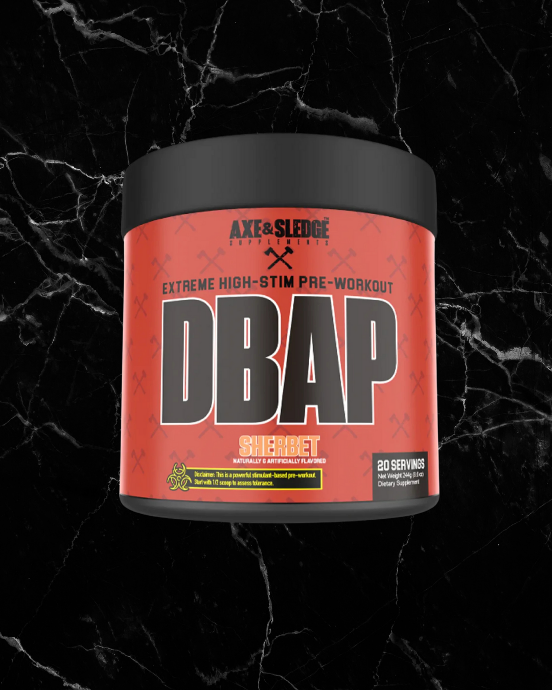 Axe & Sledge DBAP // HIGH-STIM PRE-WORKOUT - 2 Flavours -