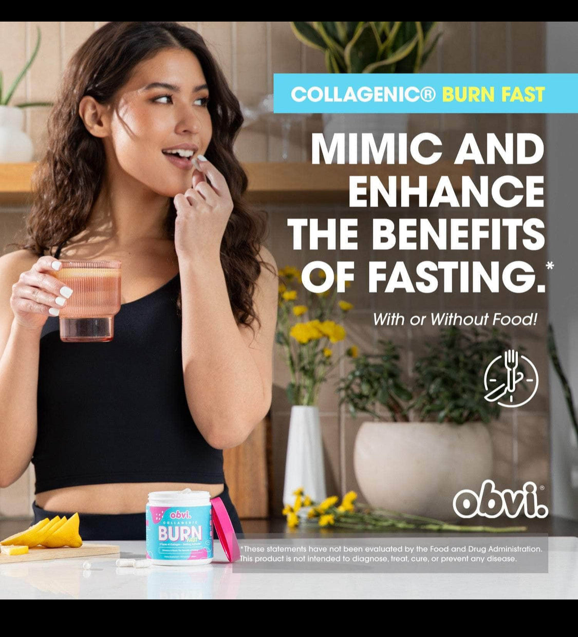 Obvi Burn Fast supplement for fasting benefits