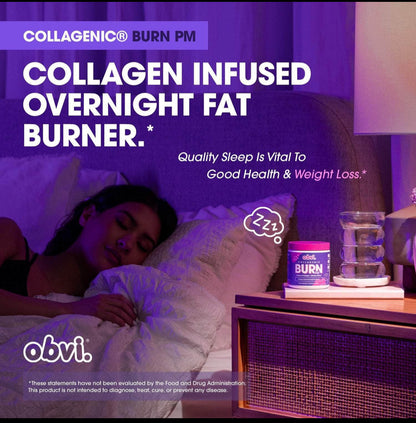 Obvi Burn PM collagen overnight fat burner