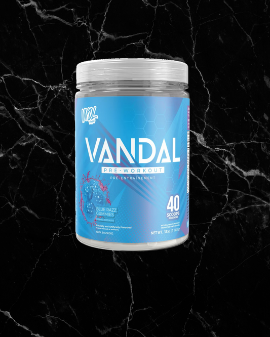 VNDL Project Vandal Pre-Workout 40 Servings - Blue Razz Gummies -