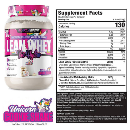 Lean Whey™ 2lb Premium Whey Protein Isolate: Come at Me Cannoli