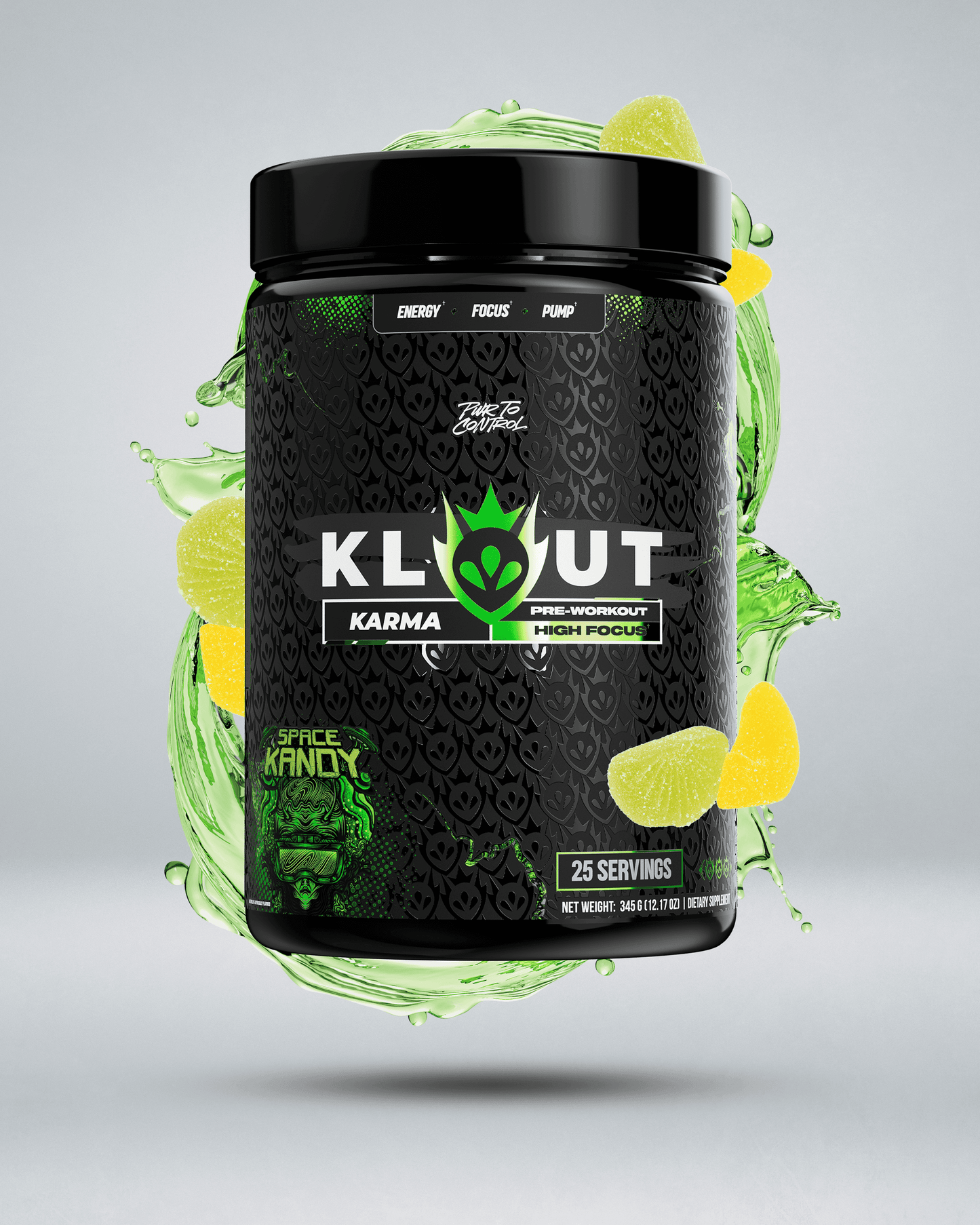 KLOUT KARMA: Medium-Stim Pre-Workout: Space Kandy