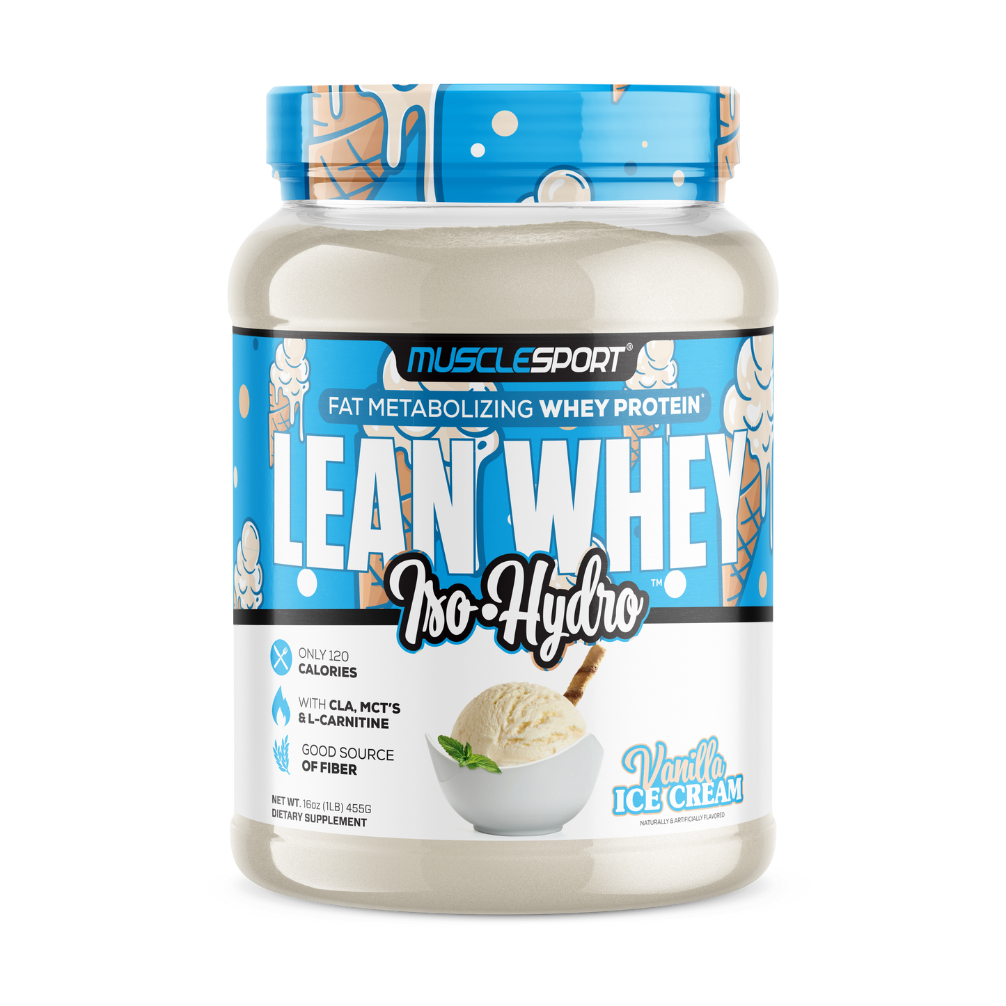 Lean Whey™ Iso Hydro Gourmet Protein 1lb: Dippsadoodles