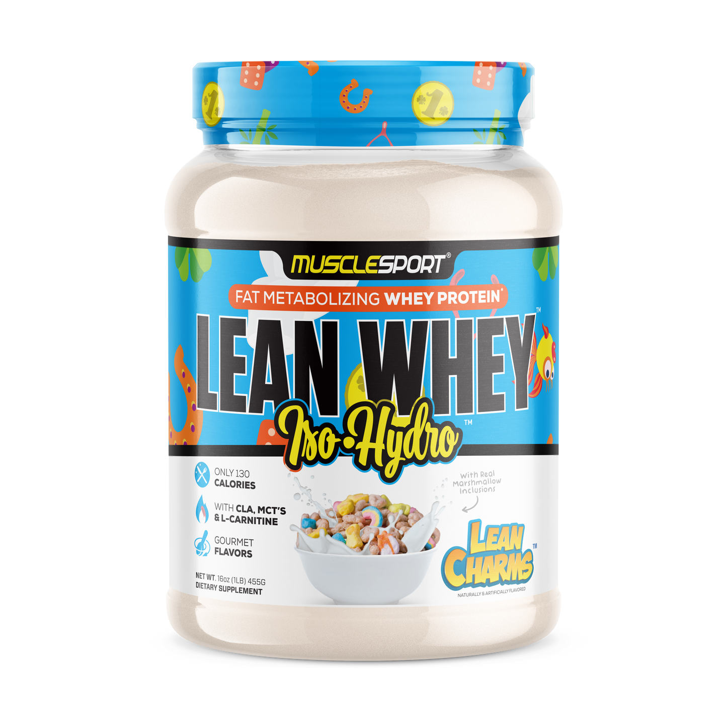 Lean Whey™ Iso Hydro Gourmet Protein 1lb: Coconut Caramel